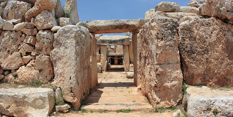The Haġar Qim temples of Malta